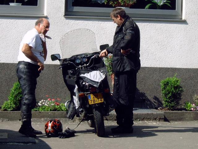 paulus's BMW start niet ...